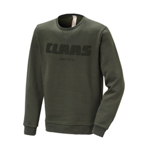 SWEAT-SHIRT CLAAS OLIVE HOMME