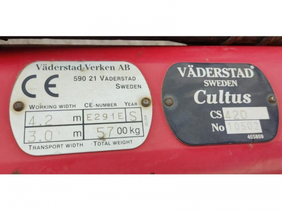 VADERSTAD - CULTUS CS 420 - 2009