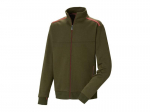 VESTE SWEAT OLIVE HOMMES