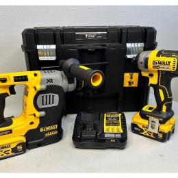 PACK DEWALT  VISSEUSE À CHOCS DCF887 + PERFORATEUR DCH273