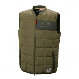 GILET MATELASSE JAGUAR 50 ANS, OLIV, XL