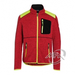 VESTE POLAIRE SIMPLE KUBLER FOREST ROUGE